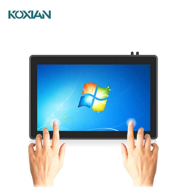 10/15/21/24inch Embedded Android Touch Screen Monitor Waterproof Ip65 Fanless Industrial All in One Panel Pc for Automation