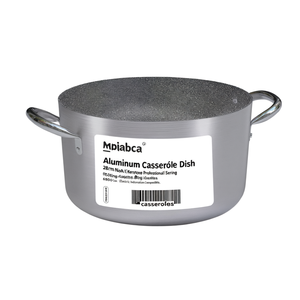 Casseruola Alluminio antiaderente (28cm) PROFESSIONALE SERIE 6900 Alluminato e Nero 6918 28 - Product Image 2