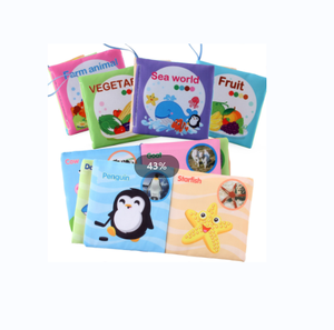 Libros de Tela de Fieltro Medianos Personalizados y Coloridos, Kits Hechos a Mano Lavables para Niños, Juguetes 3D, Casa de Muñecas para Bebés Unisex de 0 a 24 Meses - Product Image 4