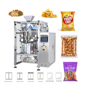 Machines d'emballage multifonctions pour aliments, sachets de pesage verticaux automatiques, sachets scellés, noix, chips de pommes de terre, bonbons, collations, azote - Product Image 1