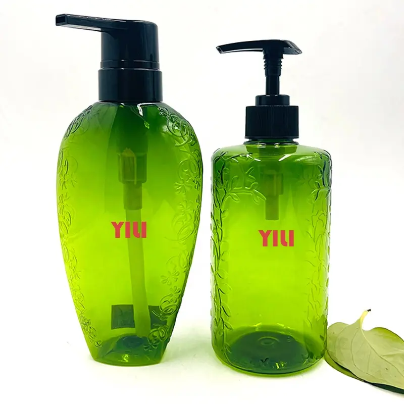 200ml 250ml plastic cosmetic pet bottle packing empty cleansing oil press container lotion bottle packaging with pump