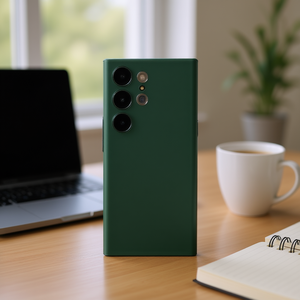 Coque arrière verte pour Samsung Galaxy S23 Ultra S918 – Étuis pour téléphones mobiles - Product Image 3