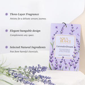 Household Non-Toxic Elderberry Blossom Hanging Paper Air Freshener Card Perfume for <b>Car</b> Bathroom Wardrobe - Product Image 3