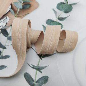 Cinta Elástica Jacquard Bordada Personalizada, Cinta Elástica con Diseño OEM, Cinta Personalizada de 25 mm, Correa de Sujetador de Nailon Jacquard - Product Image 1