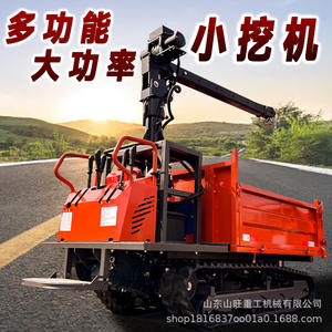 Camión de Carga Pequeño Todoterreno con Orugas para Agricultura, Montaña y Campos de Arroz - Product Image 4