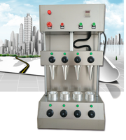Machine à cônes FCJ professionnelle - Formeuse semi-automatique en acier inoxydable pour pizza, glace et pâte feuilletée, 60 pièces/min, moule personnalisé
