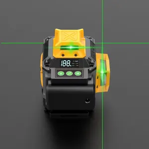 Grüne Laser pegel Hochpräzise Laser Level 4D 16 Linien mit Stativ