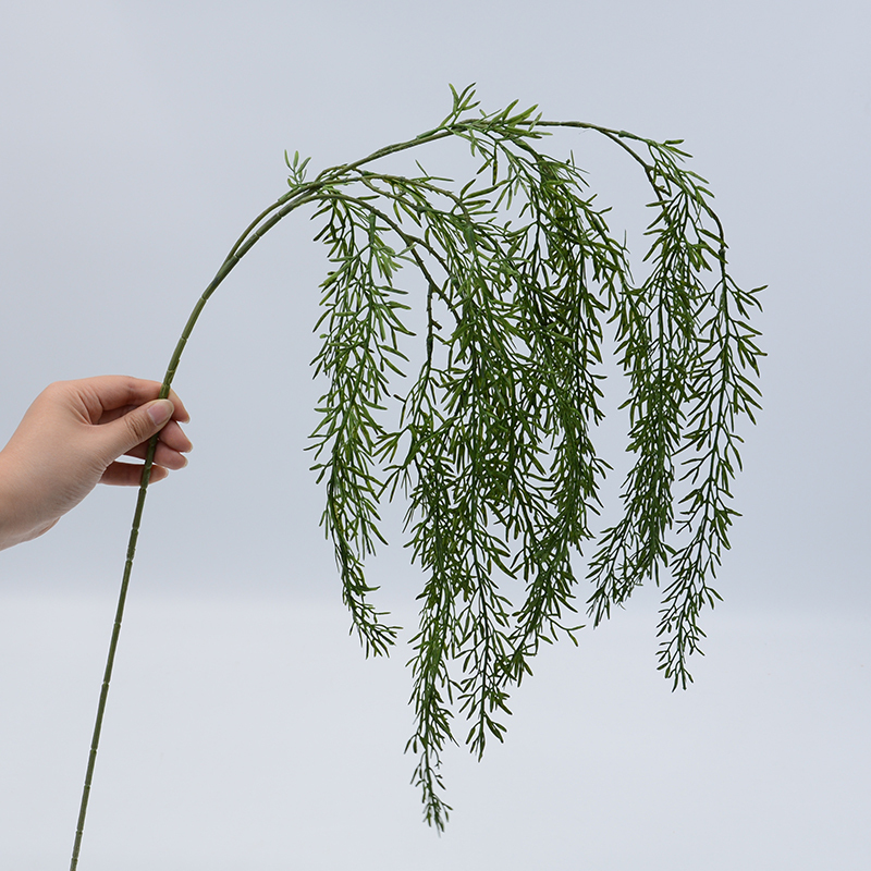 Artificial Green Artificial Plant Branch Plastic