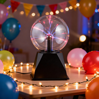Boule de plasma magique de dernière génération, sensible au toucher, alimentée par USB, parfaite pour la décoration de Noël