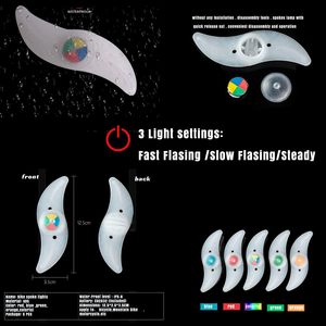 White 1 LED Tyre Wheel <b>Light</b> for <b>Bicycle</b>-1000LM Bright Flashing Lamp Battery Powered Waterproof Flexible Silicone - Product Image 2