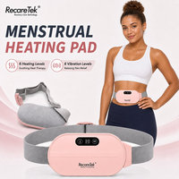 Masajeador Corporal para Aliviar el Dolor Menstrual, Mini Dispositivo de Calor, Cuidado Diario Femenino, Cinturón de Masaje Portátil, Terapia de Calor Eléctrica