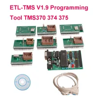 Herramienta de Programación ETL-TMS V1.9 TMS370 374 375, Programador EEPROM con Adaptadores de Placa de Procesador, Alta Calidad, Fácil de Usar, Gran Venta