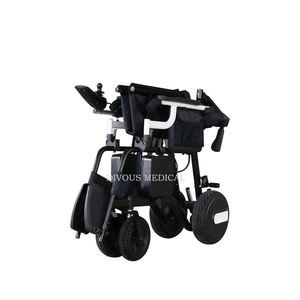 Nouveau produit, fauteuil roulant électrique pliable motorisé en alliage d'aluminium pour personnes handicapées, fauteuil roulant, marcheur - Product Image 5