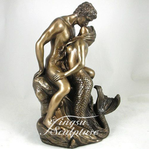 Profesional estatua antigua <span class=keywords><strong>amantes</strong></span> escultura de bronce - Product Image 5