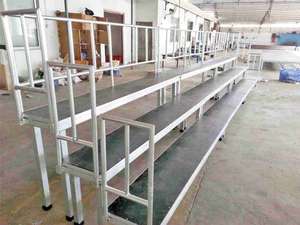 Plataforma de Escenario Portátil Ligera Preensamblada de Aleación de Aluminio para <span class=keywords><strong>Conciertos</strong></span> Corales - Product Image 4