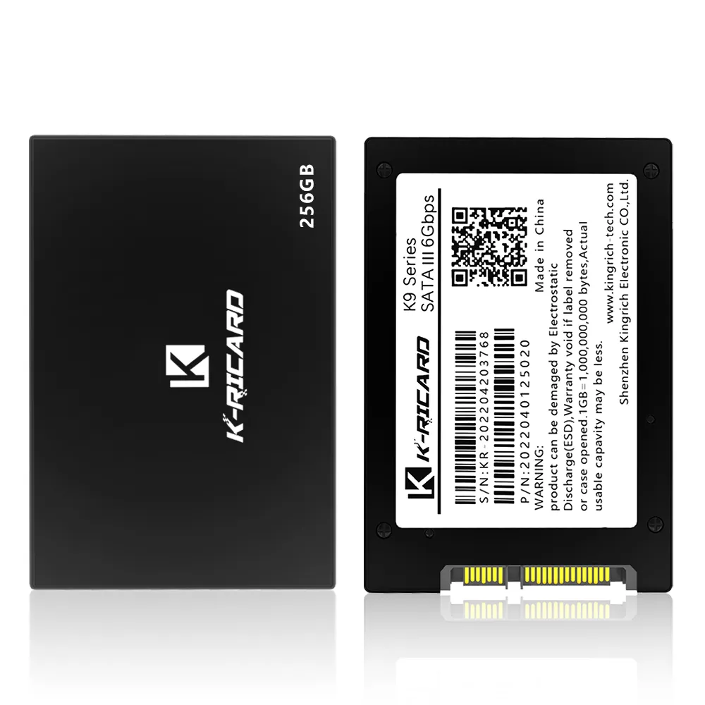 K-Ricard 120Gb 240Gb 480GB 1TB Sata 3 2.5 Inch Solid State Drive Hard Disk Internal Ssd For Laptop