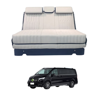 Accessoires de luxe améliorés, siège aéro en cuir PU, canapé-lit pliable pour la troisième rangée, pour Mercedes-Benz Vito Sprinter V-Class