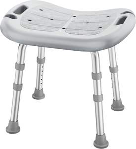 Gezondheid Comfortabele Douche En Badstoel Voor Ouderen En Senioren Veiligheid, Verstelbare Hoogte, Institutionele Kwaliteit - Product Image 2