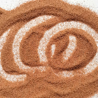 Sable de grenat de rivière haute pureté 80 mesh, faible teneur en poussière, abrasif pour la découpe de précision au jet d'eau de métaux, pierres et verre