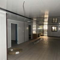 Kit de construction rapide de maisons préfabriquées en conteneurs, maisons miniatures, ensembles de maisons préfabriquées en acier pour unités de logement en jardin