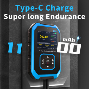 FNIRSI GC-01 Contador Geiger Portátil con Pantalla LCD, Detector Nuclear, Medidor de Radiactividad de Rayos X y Rayos Gamma, Dosímetro Personal para Mármol FNIRSI GC-0 - Product Image 3