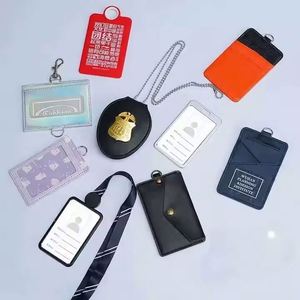 Porte-badge d'identification personnalisé OEM avec impression, porte-carte d'identité, lanières avec votre propre logo - Product Image 2