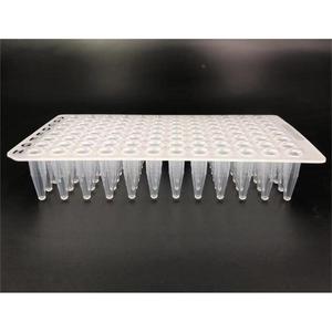Placa de microplacas de plástico sin borde de 96 pocillos de 0.2 ml para PCR, para amplificación de ADN - Product Image 2