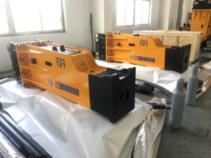 Accesorios para Excavadoras, Martillo Hidráulico SOOSAN SB121 Tipo Silencioso para Roca y Hormigón con Repuestos y un Año de Garantía - Product Image 5