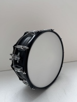 Tambour en acier noir 14x5,5 pouces, très demandé et facile à transporter, avec sac et baguette inclus.