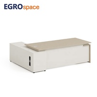 Muebles Profesionales EGROspace, Mesa de Director de Melamina, Elegante, Moderna, de Lujo, para Gerente de Oficina, Escritorio Ejecutivo
