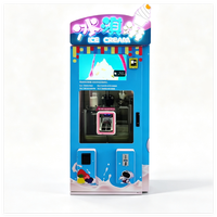 Distributeur automatique de crème glacée 24h/24 sans personnel, commande à distance intelligente, équipement de distribution de crème glacée robotisé