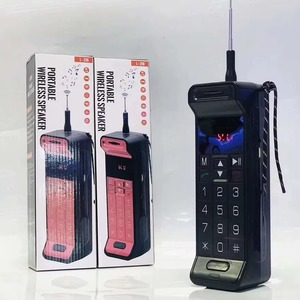 Altoparlante Bluetooth Wireless Creativo a Forma di Telefono Cellulare Retrò, Subwoofer Stile Vintage con Slot TF, Regalo per Amanti della <span class=keywords><strong>Musica</strong></span> - Product Image 5