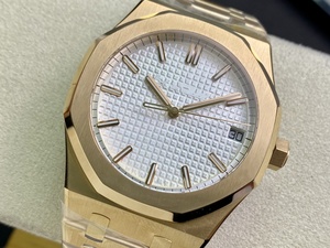 Reloj Mecánico de Lujo para Buceo, de la Mejor Calidad, Resistente al Agua, 41 mm, Fábrica ZF, Movimiento ETA 4302, 15500, Zafiro Luminoso, Oro Rosa - Product Image 3