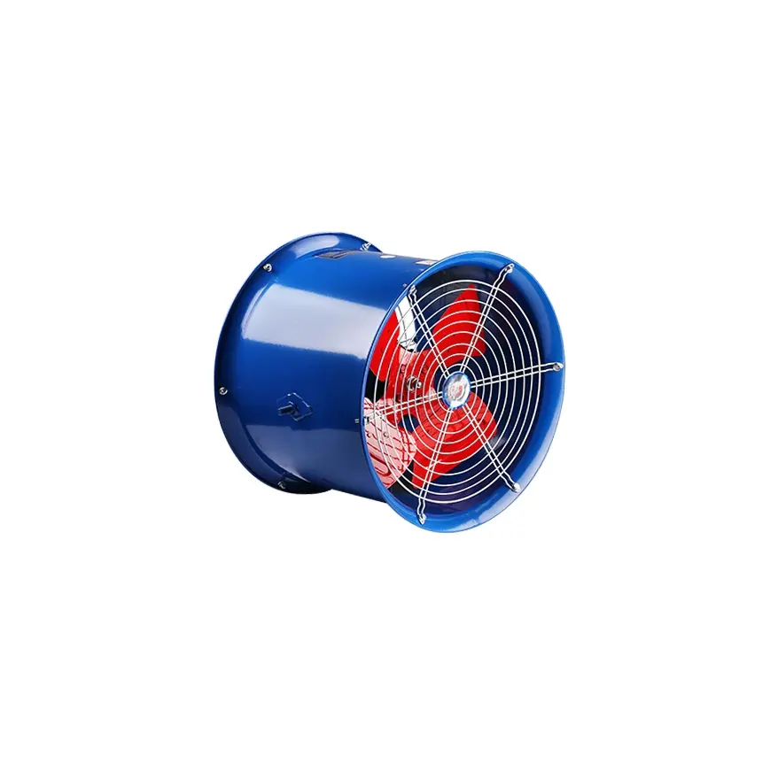 Hot selling fan Industrial ventilation bifurcated fan axial flow fan air extractor for HVAC In Africa