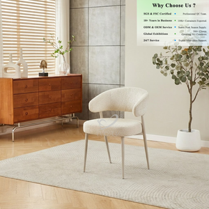 <span class=keywords><strong>Chaise</strong></span> <span class=keywords><strong>de</strong></span> salle à manger OKAY, moderne et simple, avec assise à ressorts ensachés, résistante à l'usure, <span class=keywords><strong>ergonomique</strong></span>, décoration intérieure minimaliste, chaises <span class=keywords><strong>de</strong></span> salle à manger en tissu - Product Image 1