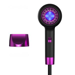 مجفف شعر ذكي بالأشعة تحت الحمراء البعيدة عالي القدرة مع ضوء أزرق وتقنية الأيونات السالبة، أداة تصفيف شعر مريحة وأنيقة - Product Image 1