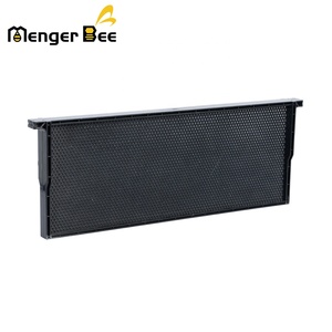 New Menger Bee Langstroth Shallow Bee Farm Frames 10-Frame Plastic <b>Foundation</b> Beehive Box with 3-Month Warranty - Product Image 1