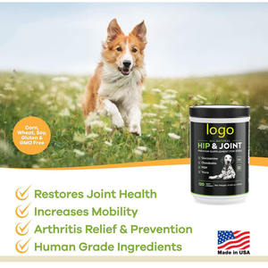 OEM ODMAll-Natural Pet Hip Joint Supplement zur Linderung von Arthritis Soft Chews Glucosamin Chon droitin MSM Omega <span class=keywords><strong>3</strong></span> 6 für Hunde Katzen - Product Image 4