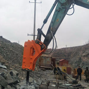 Martillo hidráulico de alta resistencia para minería de construcción, equipo pesado de excavadora de 80-110 toneladas - Product Image 6