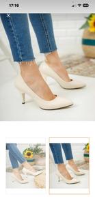 รองเท้าส้นเข็มสตรีแบบคลาสสิก TEN SKIN หัวแหลม ประดับคริสตัล ส้นสูง 9 ซม. ไซส์ 36-40 ผลิตในตุรกี - Product Image 2