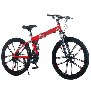 Schokabsorptie Voor En Achter Mountainbike 26 Inch Fiets 21 Speed Mountainbike Fiets