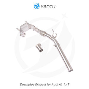 Vente flash YT : Downpipe à écoulement libre pour <span class=keywords><strong>Audi</strong></span> <span class=keywords><strong>A1</strong></span> 1.4T avec bouclier thermique, accessoires de voiture - Product Image 3