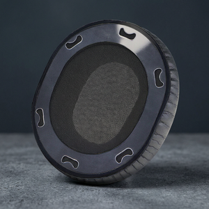 Coussinets d'écouteurs Audio-Technica ATH-M70x en cuir protéiné de qualité supérieure, anti-déchirure, pour casque de studio, noirs - Product Image 3