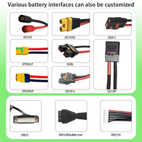Batterie pour drone pulvérisateur agricole 12S 44.4V 16000mAh 10C à semi-conducteurs, pack souple pour UAV agricole 10-16L, sans protocole, OEM/ODM Rcpowx LD033