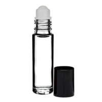 10ml clair huile essentielle verre rouleau sur bouteille bouteille de parfum pour huile essentielle