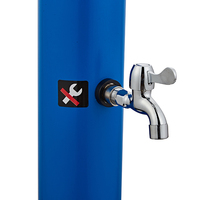 Jade Jade 20l Bleu Plage Piscine Extérieure Douche Solaire Douche Instantanée Jardin D'eau Plage Extérieure Colonne De Douche