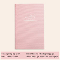 En gros personnalisé 5 minutes journaux lin couleur Logo nouveau Style 2026 planificateur couverture en tissu cahiers Design intérieur personnalisé