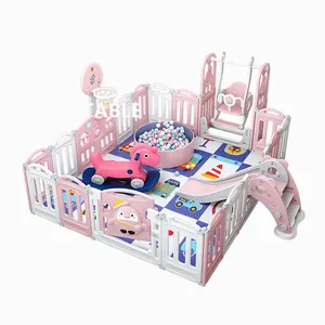 Hàng Rào An Toàn Cho Bé Hình Bát Giác Bảo Vệ Cổng Chắn Playpen Hàng Rào An Toàn Cho Gia Đình