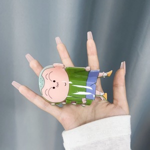 Cartone animato giapponese pastello Shin-Chan accessorio in plastica carino per studenti molletta per capelli con artiglio di squalo fatto acetato dolce stile per i bambini - Product Image 4