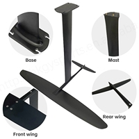 Planche de surf hydrofoil unisexe GUANYONG en aluminium et carbone, gonflable, haute vitesse, pour wing foil, surf et kitesurf, modèle 2100 GY1310